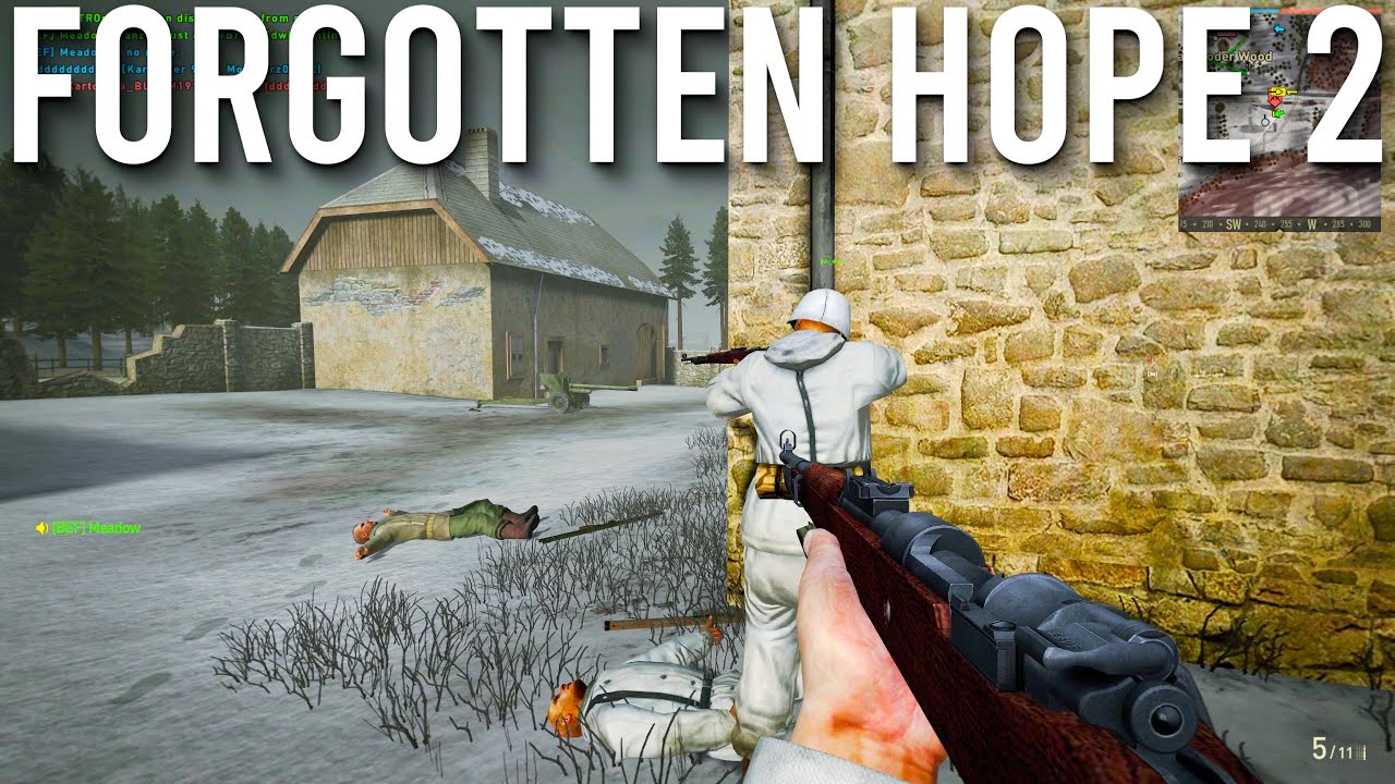 Forgotten Hope 2 Multiplayer (2022) St Vith Gameplay