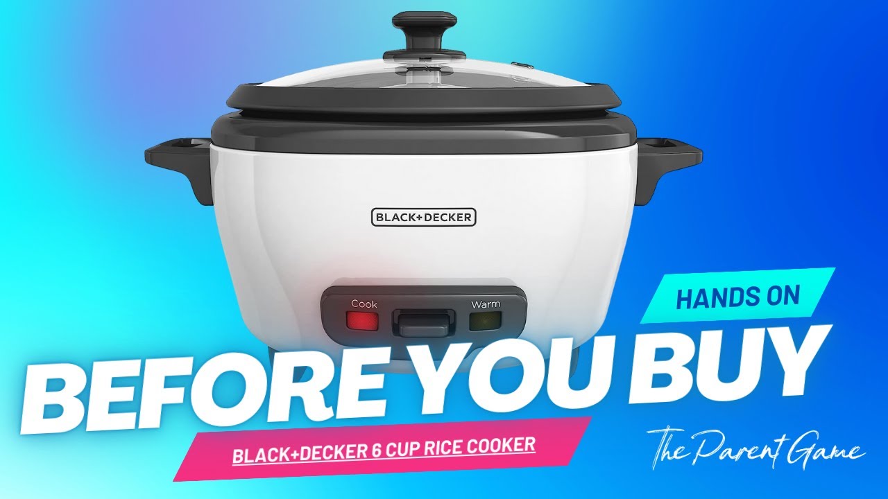 BLACK+DECKER 6 Cup Rice Cooker - Before You Buy