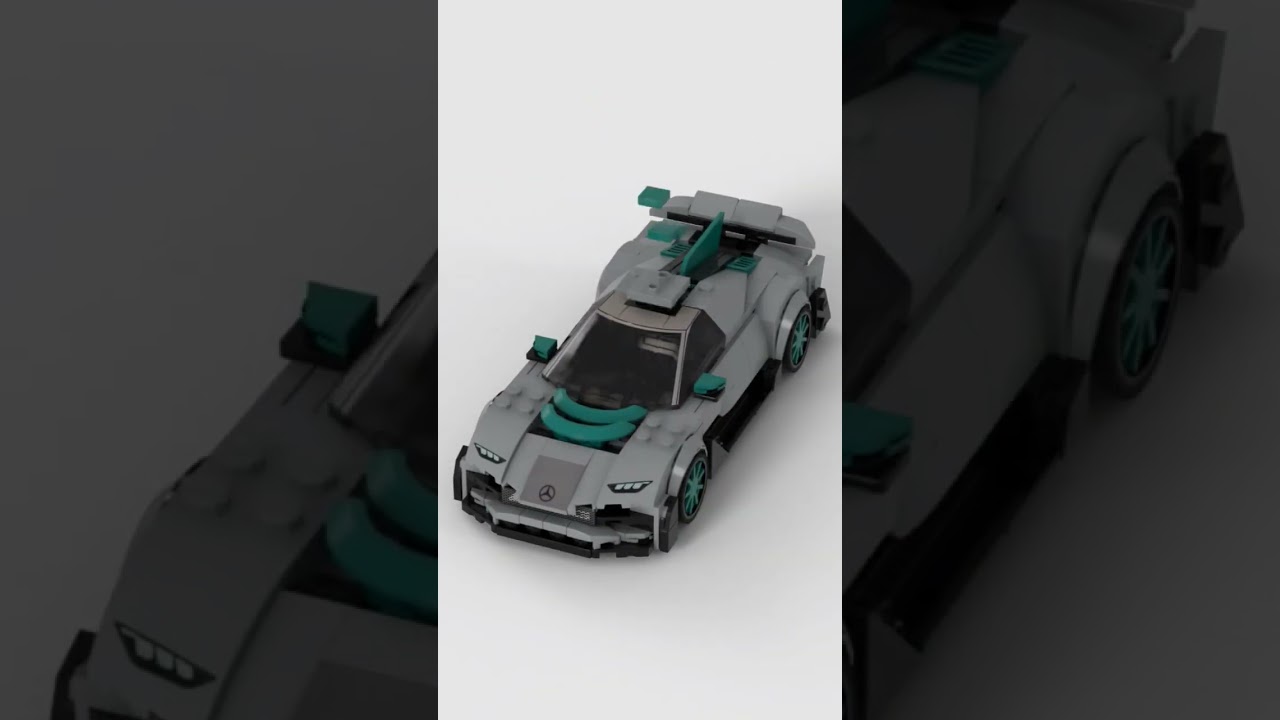we build - Lego Mercedes AMG - Speed Champions