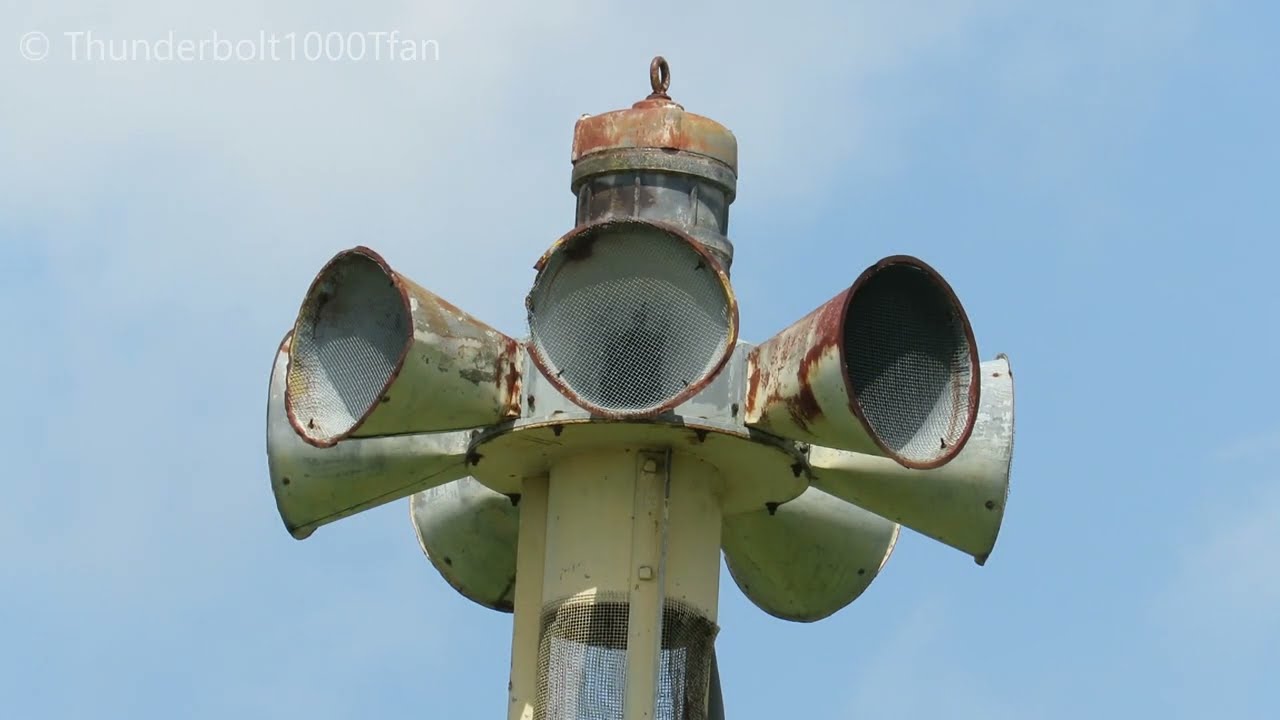 Federal Signal STL-10 Siren Test | 20 Second Alert | Unionville Center, OH | 7/20/22