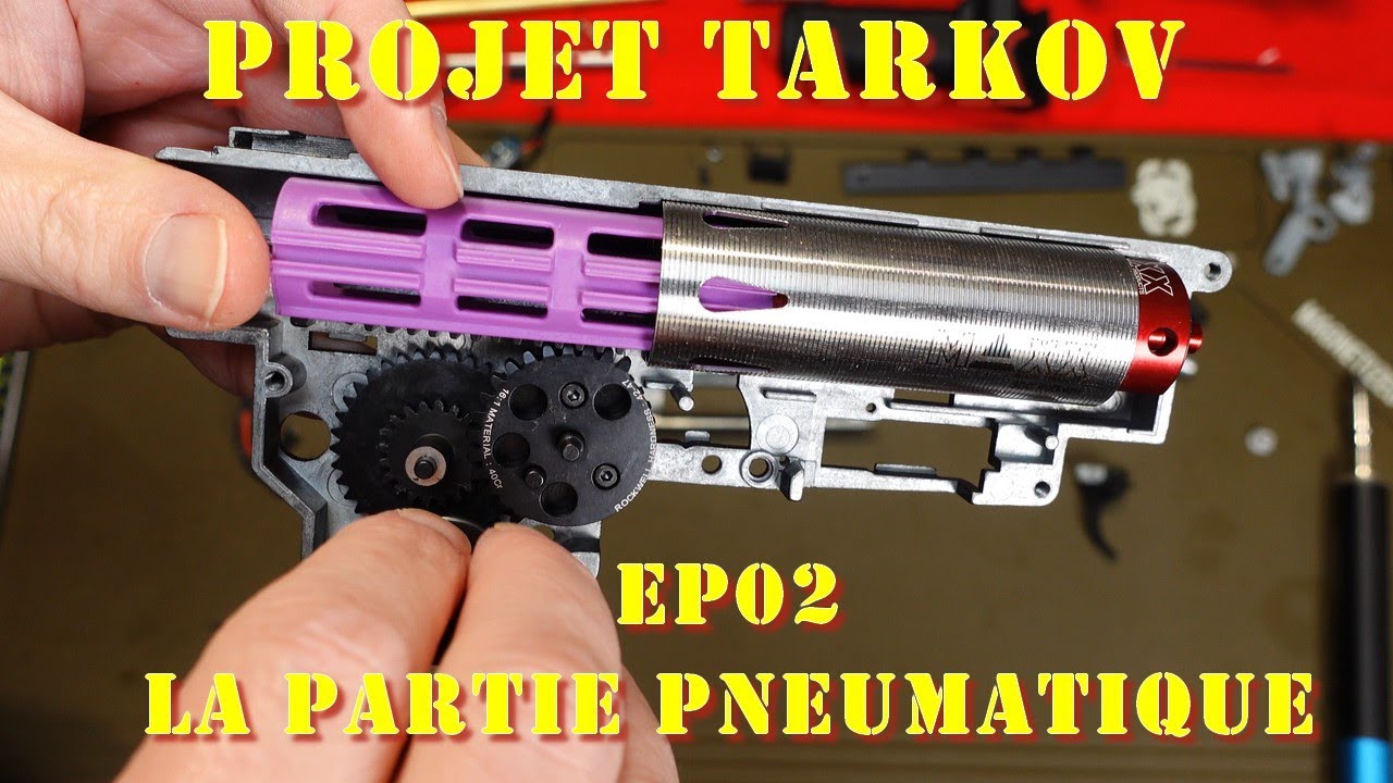 Airsoft - Projet Tarkov Ep 02 - La partie pneumatique  [French]