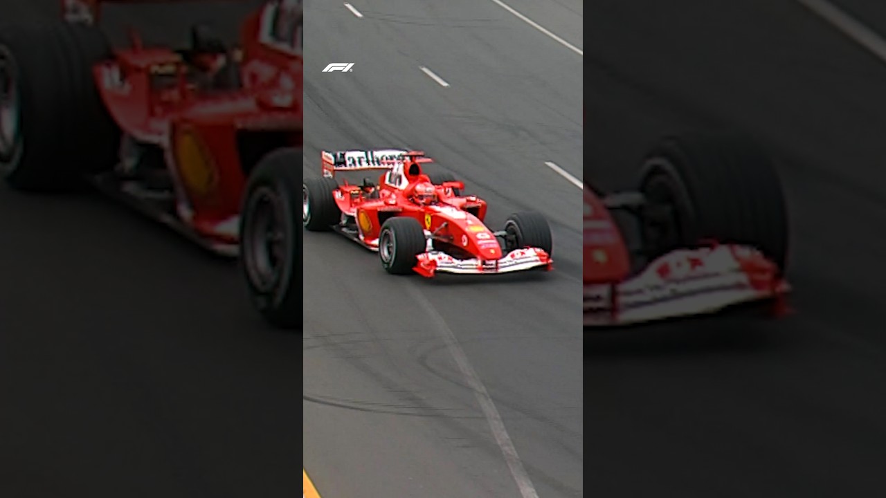 Michael Schumacher + Ferrari F2004 = PERFECTION