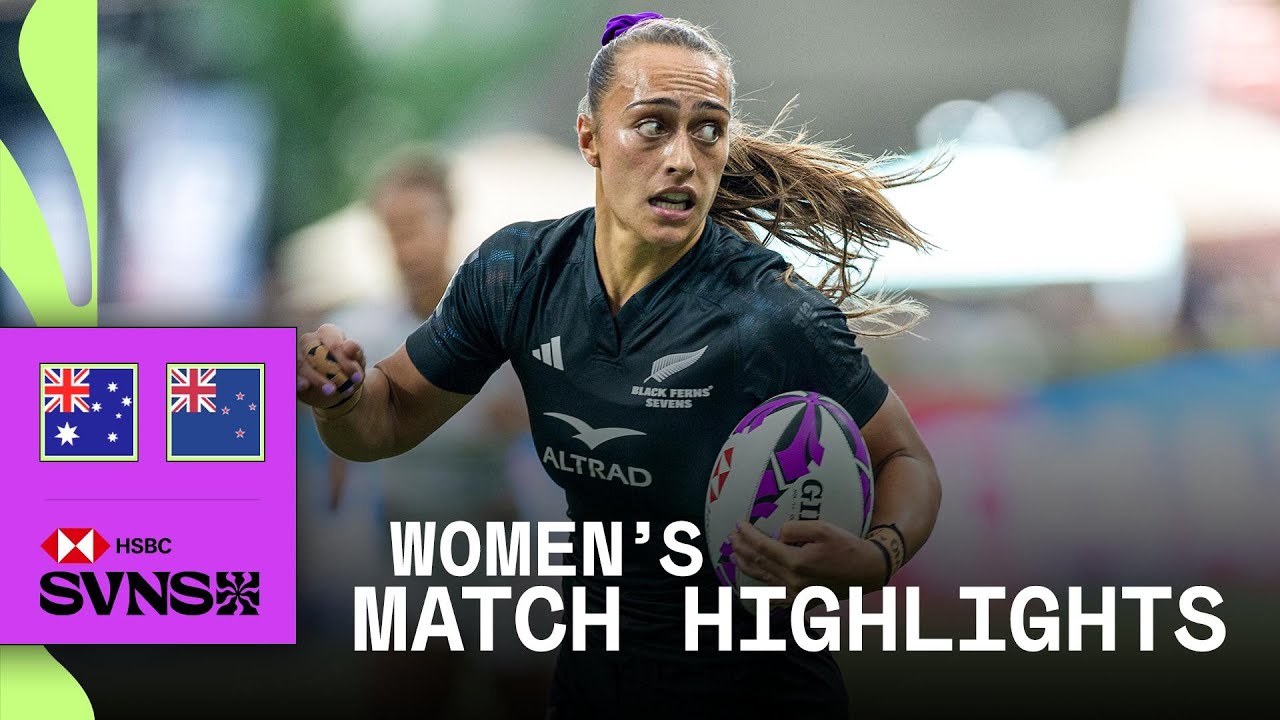 PERFECTION for GOLD 🏆 | Australia v New Zealand | HSBC SVNS Singapore 2026 | Women's Highlights