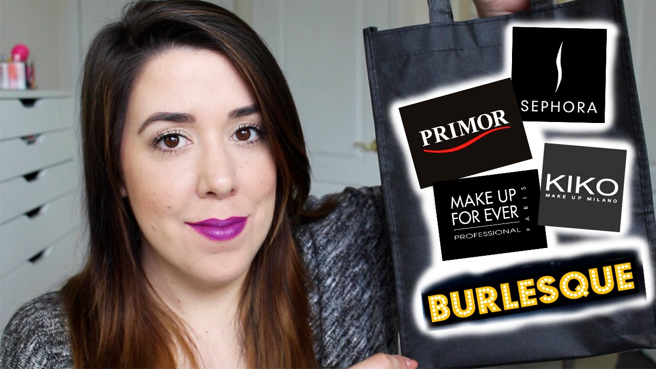 Haul Burlesque, Primor, Sephora, Make Up For Ever...