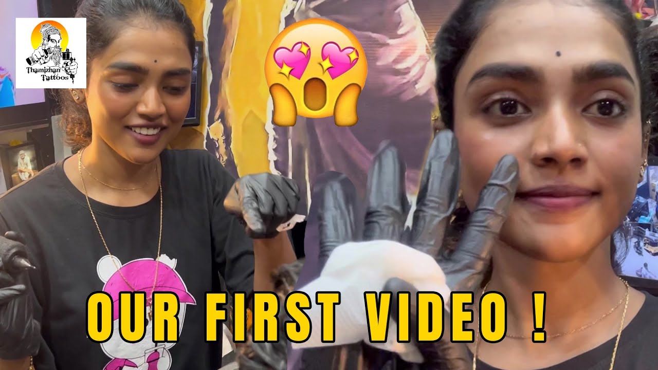 Our First Video !! | Thamizhan Tattoos | call : 9840995775 | #trending #song #tamil #movie  #trend