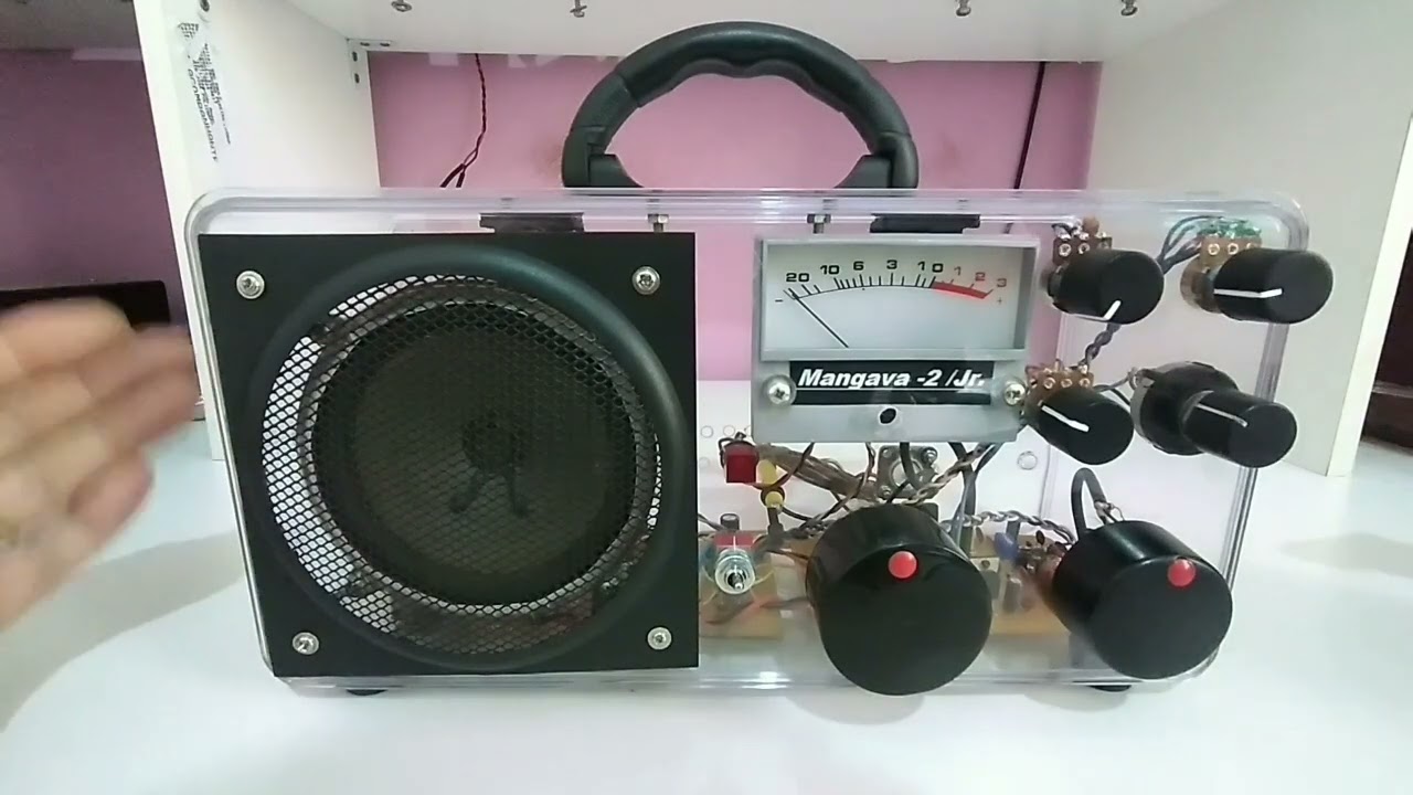 RECEPTOR DE 40 METROS  SSB e AM SUPER REGENERATIVO MANGAVA -2 - ARLINDO /PIRAJU -SP