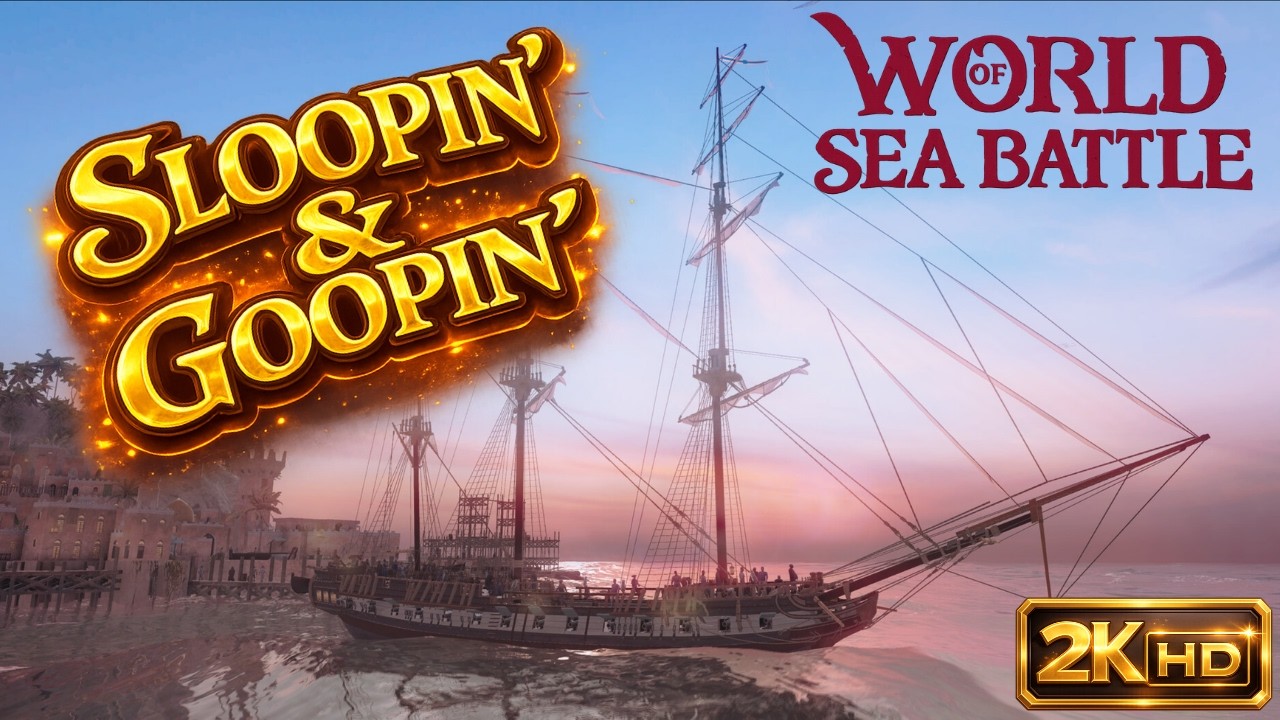 New Sloop Goofin! | World of Sea Battle LIVE (2K HD)