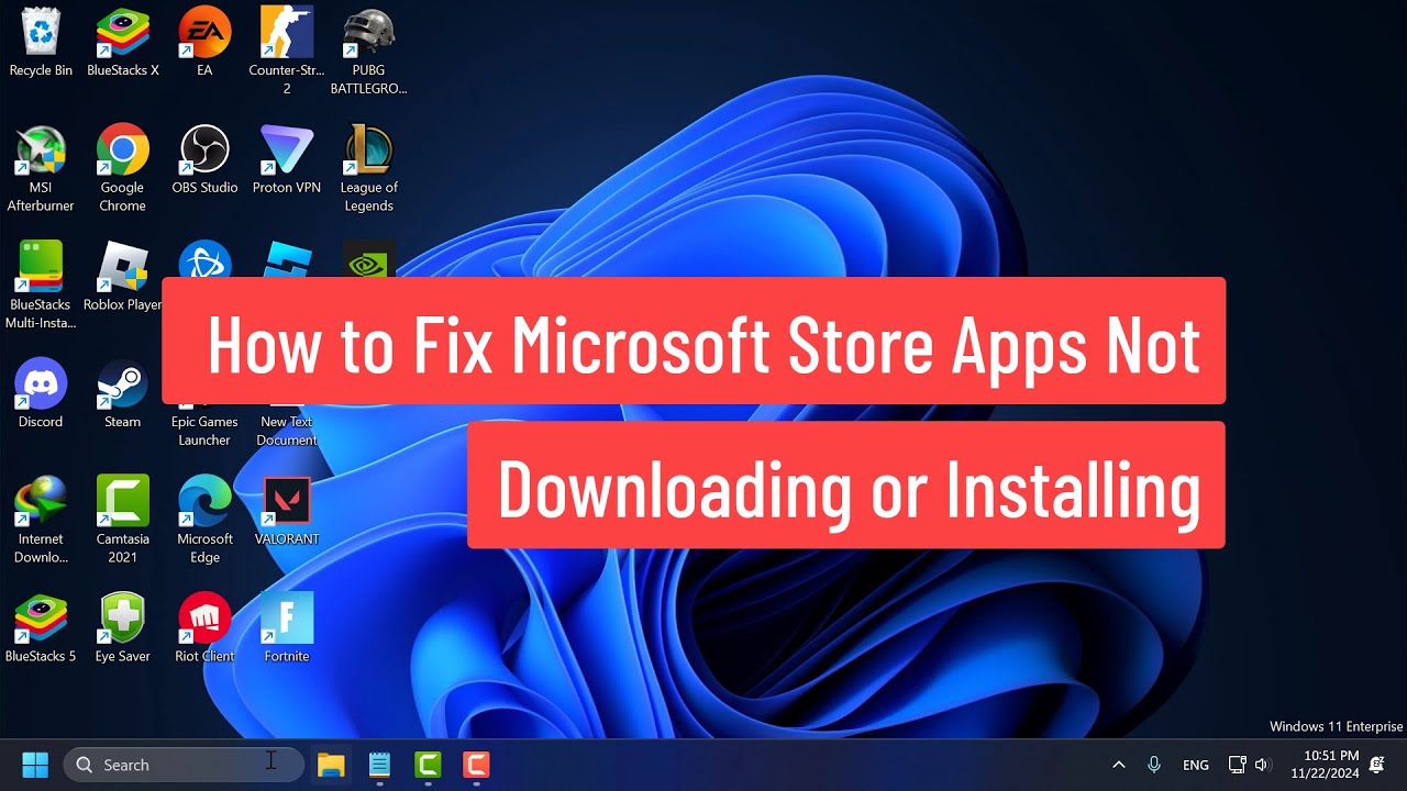 How to Fix Microsoft Store Apps Not Downloading or Installing on Windows 11/10/8/7 (2024)