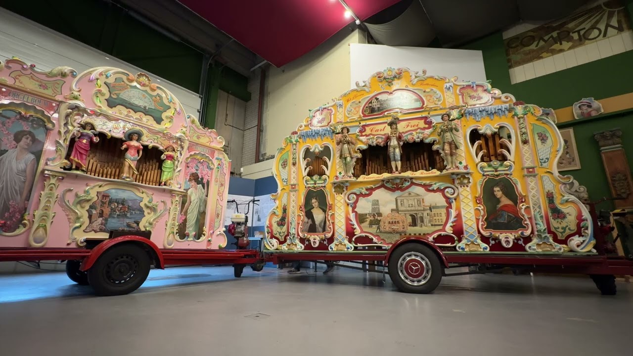Draaiorgelmuseum Haarlem de Rosalia en Rigoletto te gast feb 2026