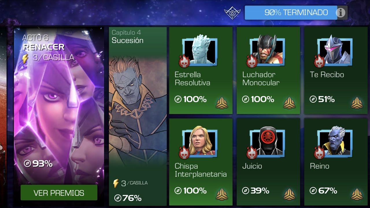 ACTO 6.4.3  EXPLORACION  SIN GASTAR xD | Marvel Batalla de Superhéroes MCOC