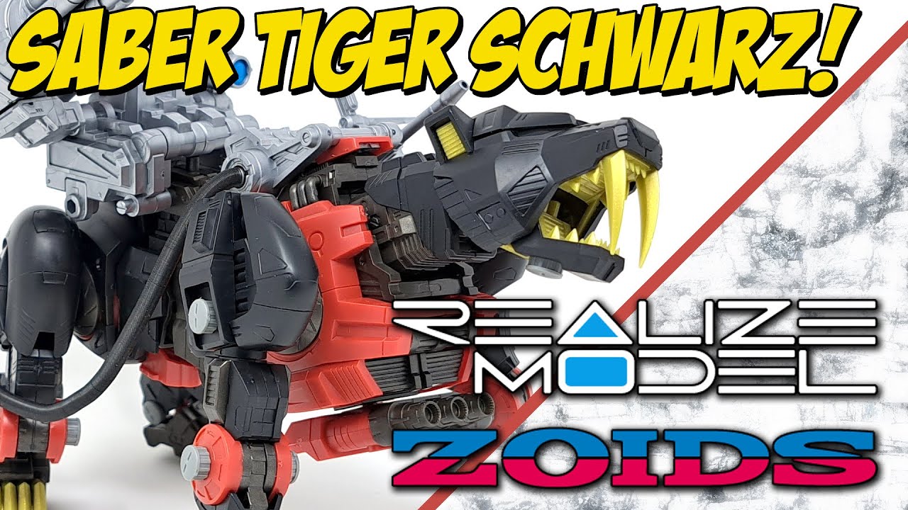 Sabre Tiger — новый золотой стандарт для RMZ Zoids!