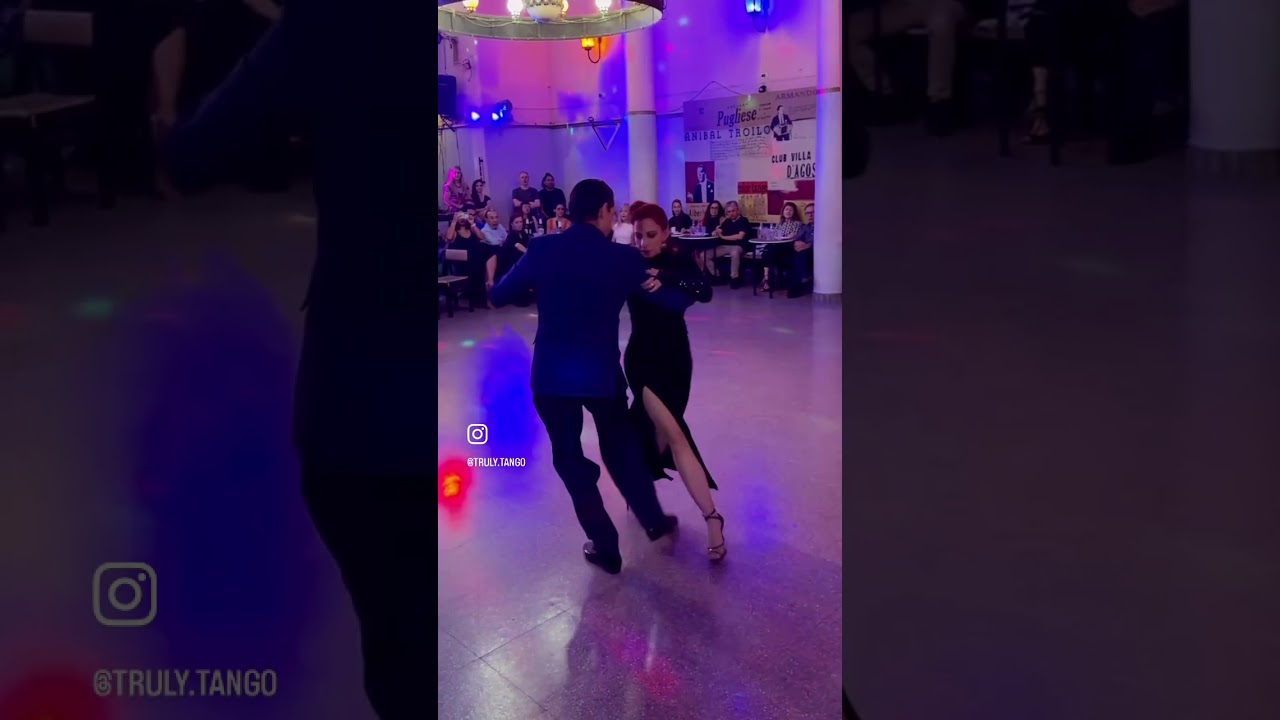 Jimena Hoeffner & Ale Andrian at Fervor Tango, Villa Malcolm, BuenosAires 🇦🇷#trulytangoholidays