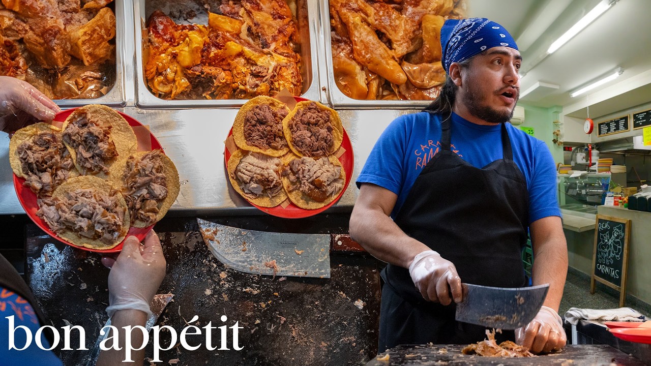 NYC&rsquo;s Most Exciting Taqueria Uses an Entire Pig in Their Tacos | On The Line | Bon App&eacute;tit