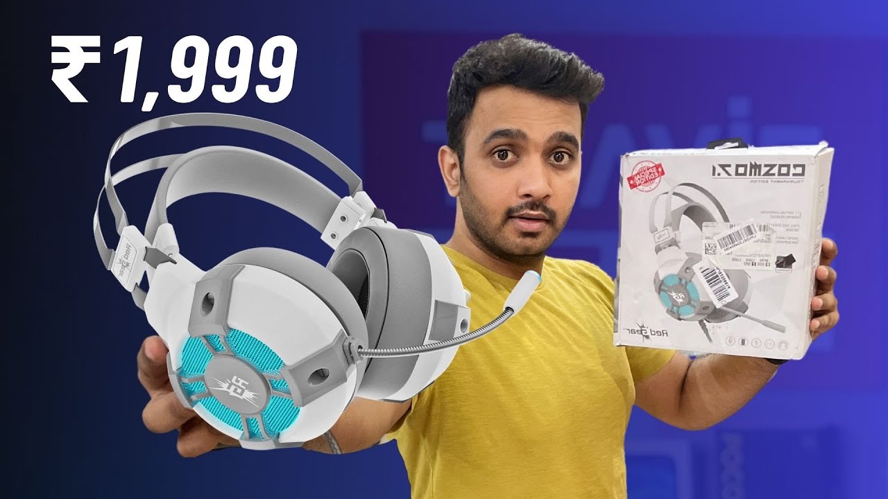 Redgear Cosmo 7.1 Gaming Headphones Launched (2023) 🔥 RGB Lights, 7.1 channel audio 🔥