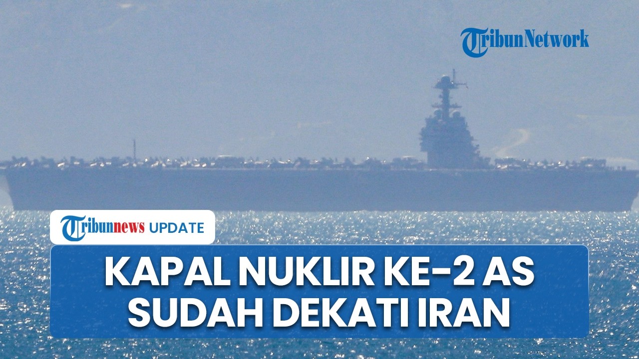 Genderang Perang Makin Dekat! Kapal Induk Terbesar di Dunia Milik AS Masuki Laut Mediterania