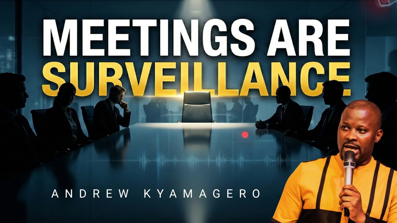 Meetings Are Surveillance. #Leadership #OfficePolitics #CorporateStrategy