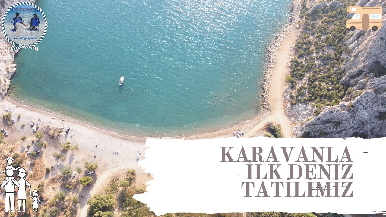 KARAVANLA İLK DENİZ KAMPIMIZ | ÇEKME  VE MOTOKARAVAN TANITIMLARI | EĞRİBÜK-BARBAROS KOYU | VANLİFE2