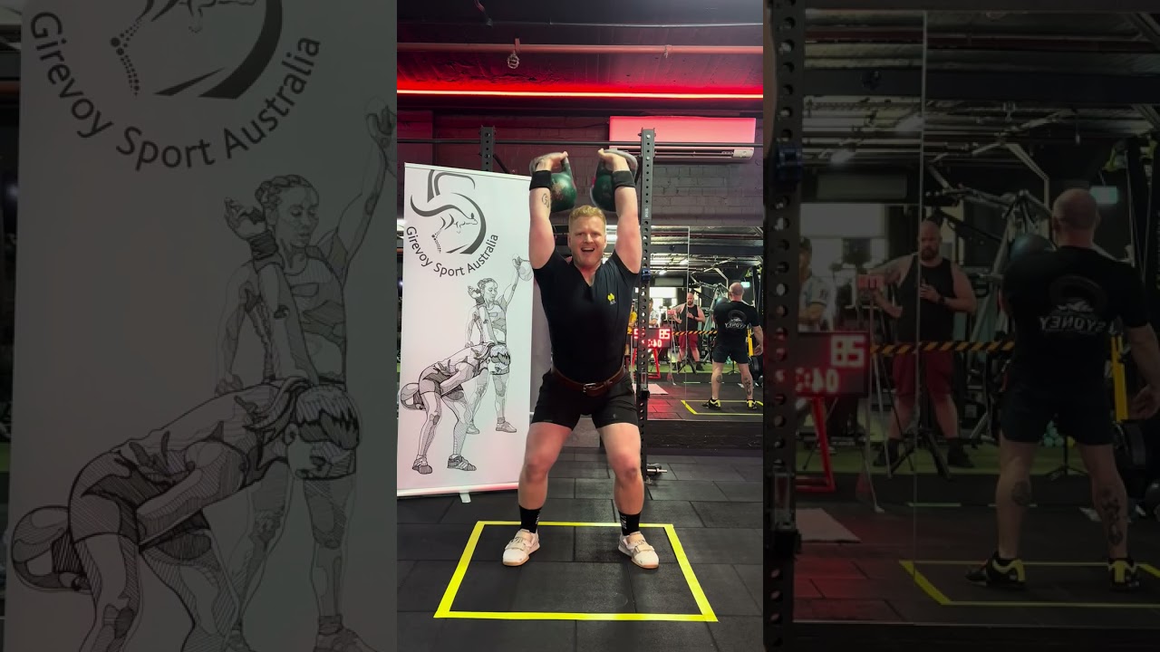 7min 24kg Jerk. 67reps. GSAA Open 1 2026. 
