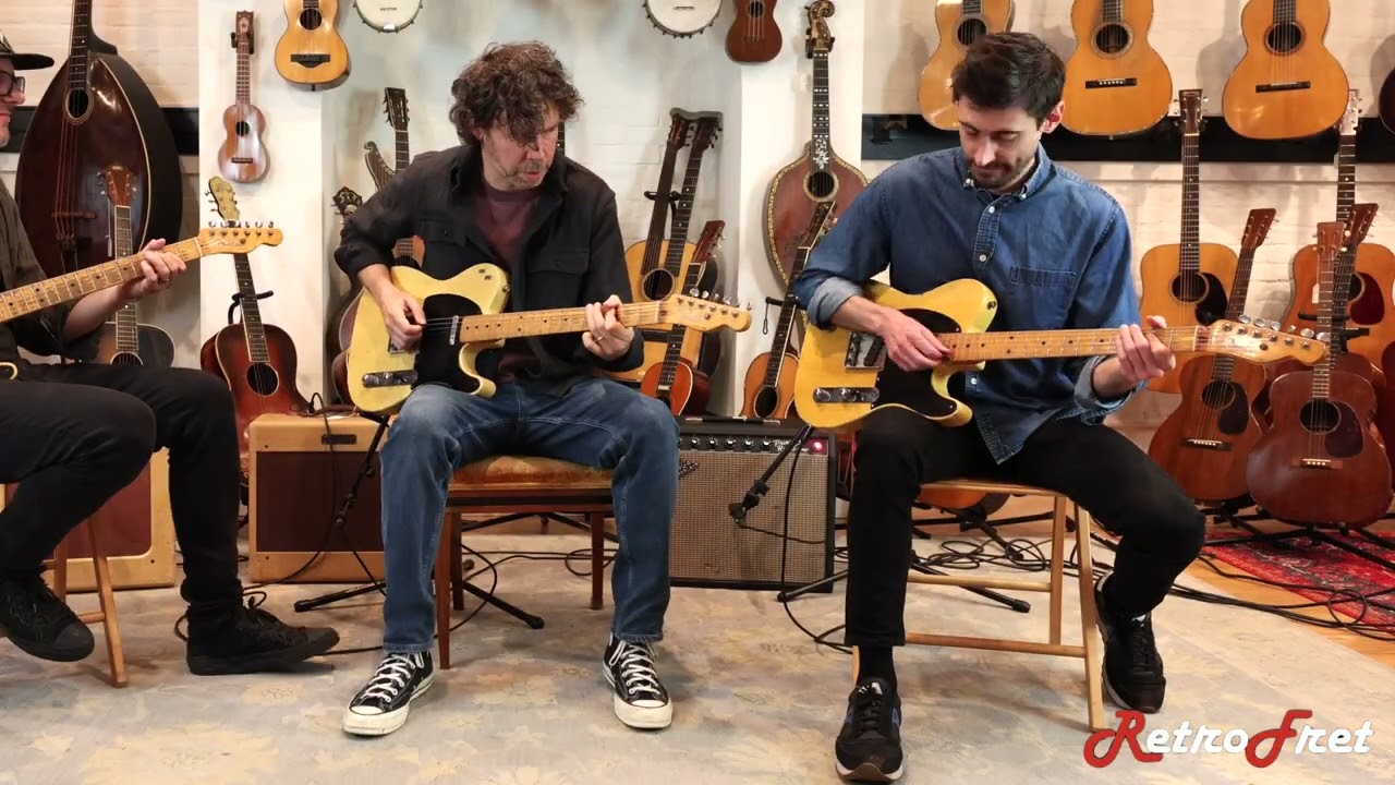 Fender Blackguard SHOOTOUT! 1951, 1952, and 1953 Tele Jam // SOUND CHECK