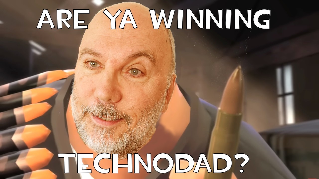 Technodad играет в Team Fortress 2