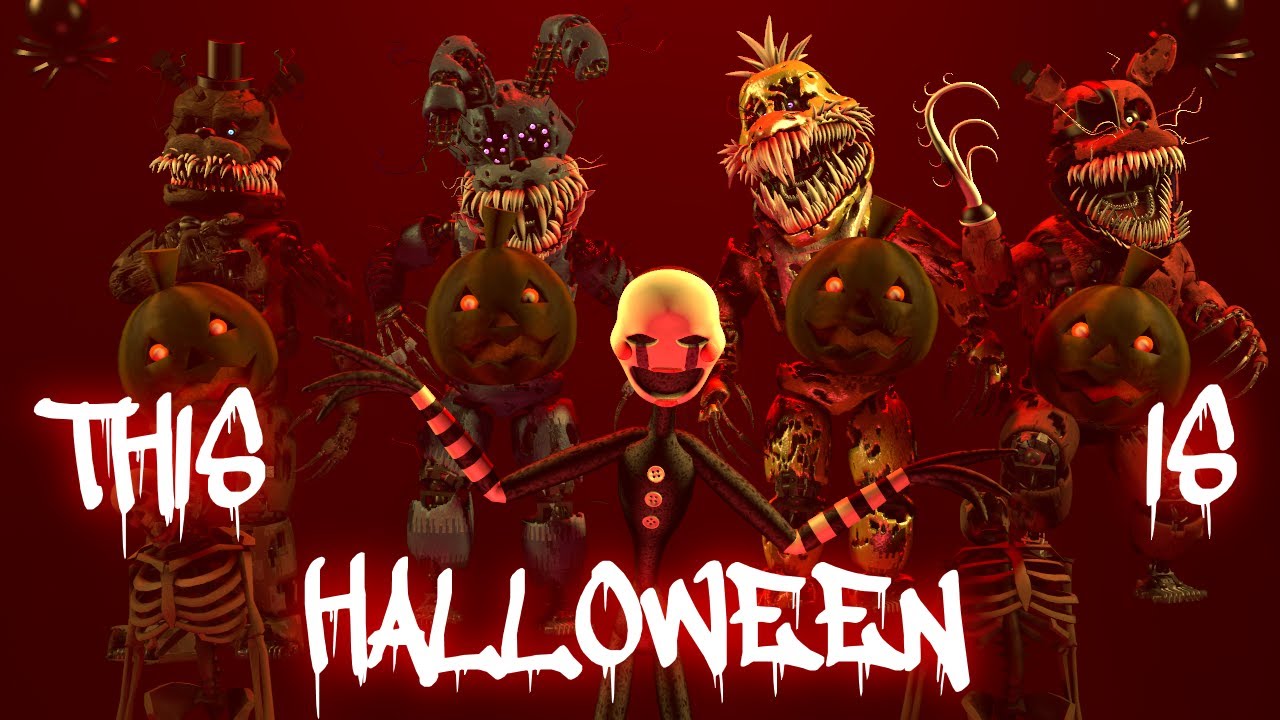 [FNAF SFM] This Is Halloween Marilyn Manson Cover