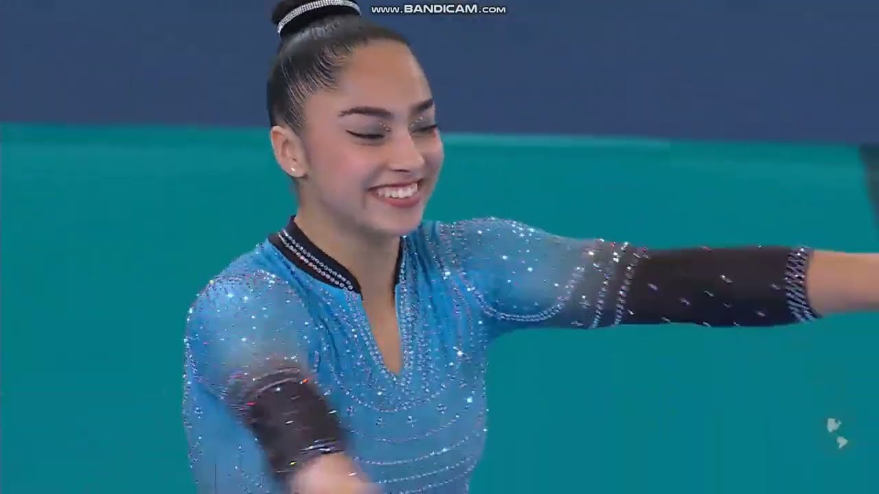 Julia Soares. BRA. 2023 Santiago De Chile PanAmerican Games. EF FX. 13,633 (5.4)