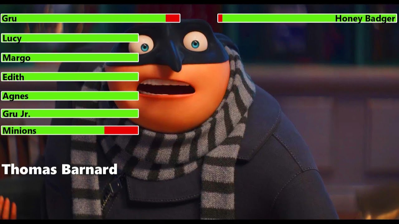 Despicable Me 4 (2024) Trailer with healthbars