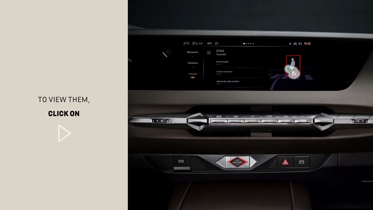 DS 4  | INFOTAINMENT - GETTING STARTED TUTORIAL