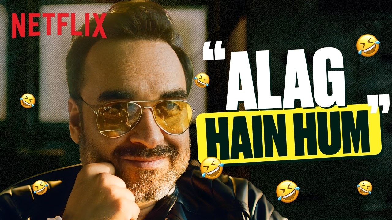Pankaj Tripathi: King Of HILARIOUS Comebacks🤣Ft. Ludo,Luka Chuppi,Mimi & More | Netflix India