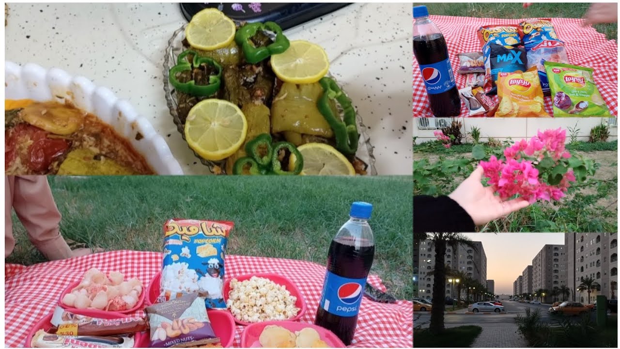 بعد المرض دللنة نفسنة🤗تغدينة أطيب غدة🥙وطلعنة تعالوا ويانة بنزهة لطيفة مشاهدة ممتعة