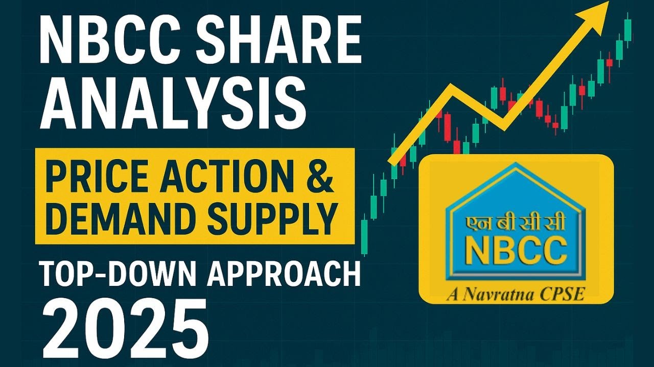 NBCC Share Analysis With Price Action & Demand Supply | NBCC Stock Top-Down Approach 2025