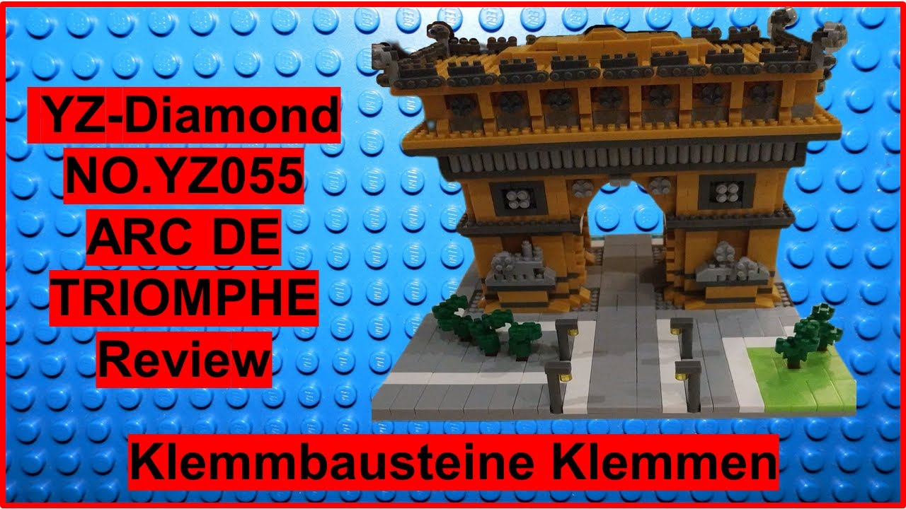 YZ-Diamond YZ055 ARC DE TRIOMPHE aus 1626 Diamond Blocks Review
