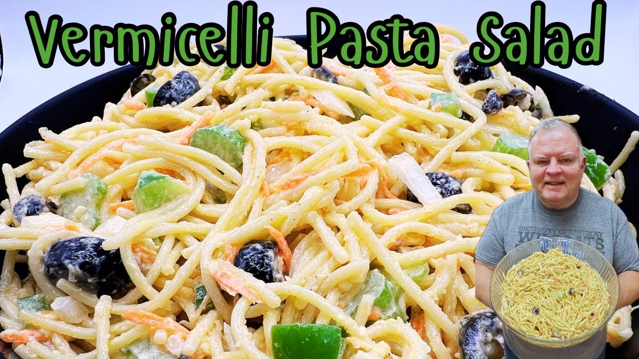 Vermicelli Pasta Salad - A Delicious Salad that’s so Fresh!