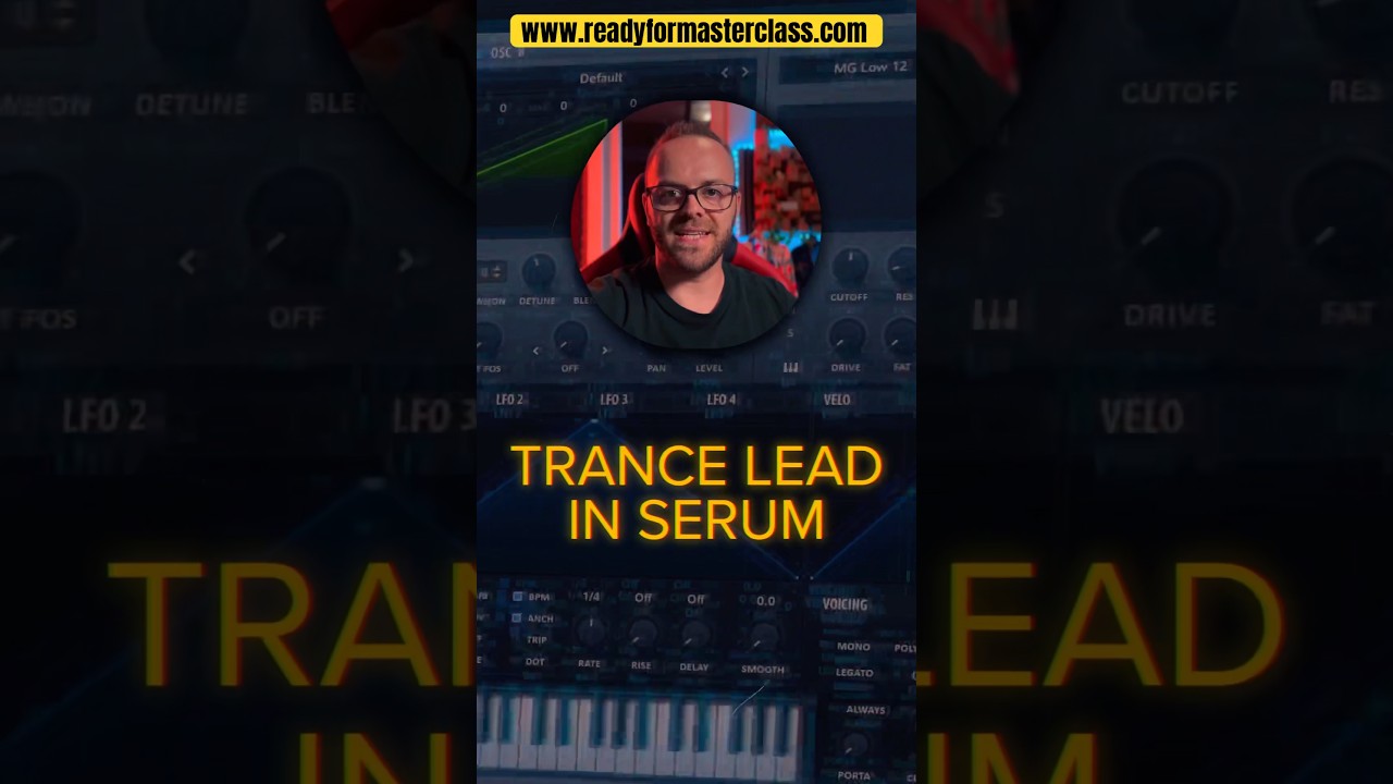 Классическое соло в трансе за 1 минуту | Serum Sound Design 