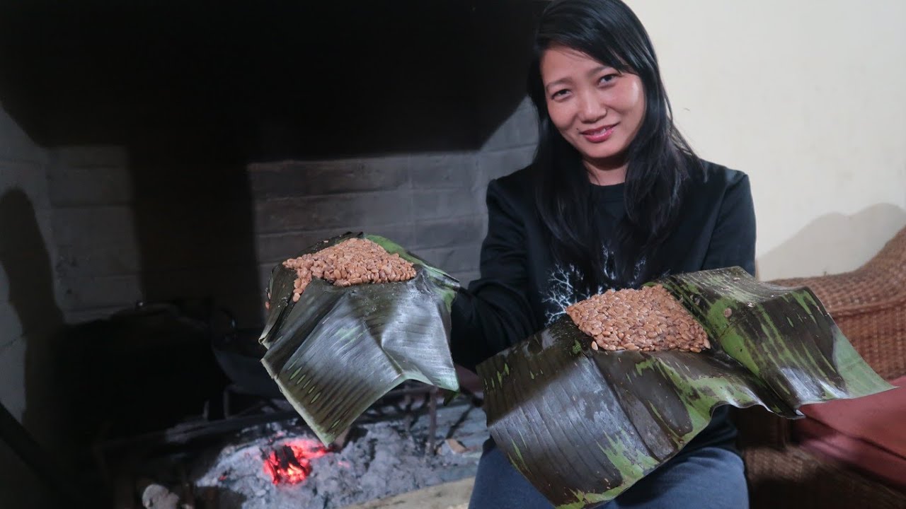 AXONE PICKLE With KING CHILLIES | Authentic Naga Recipe | Axone Recipe | Becky Makes Stuffs