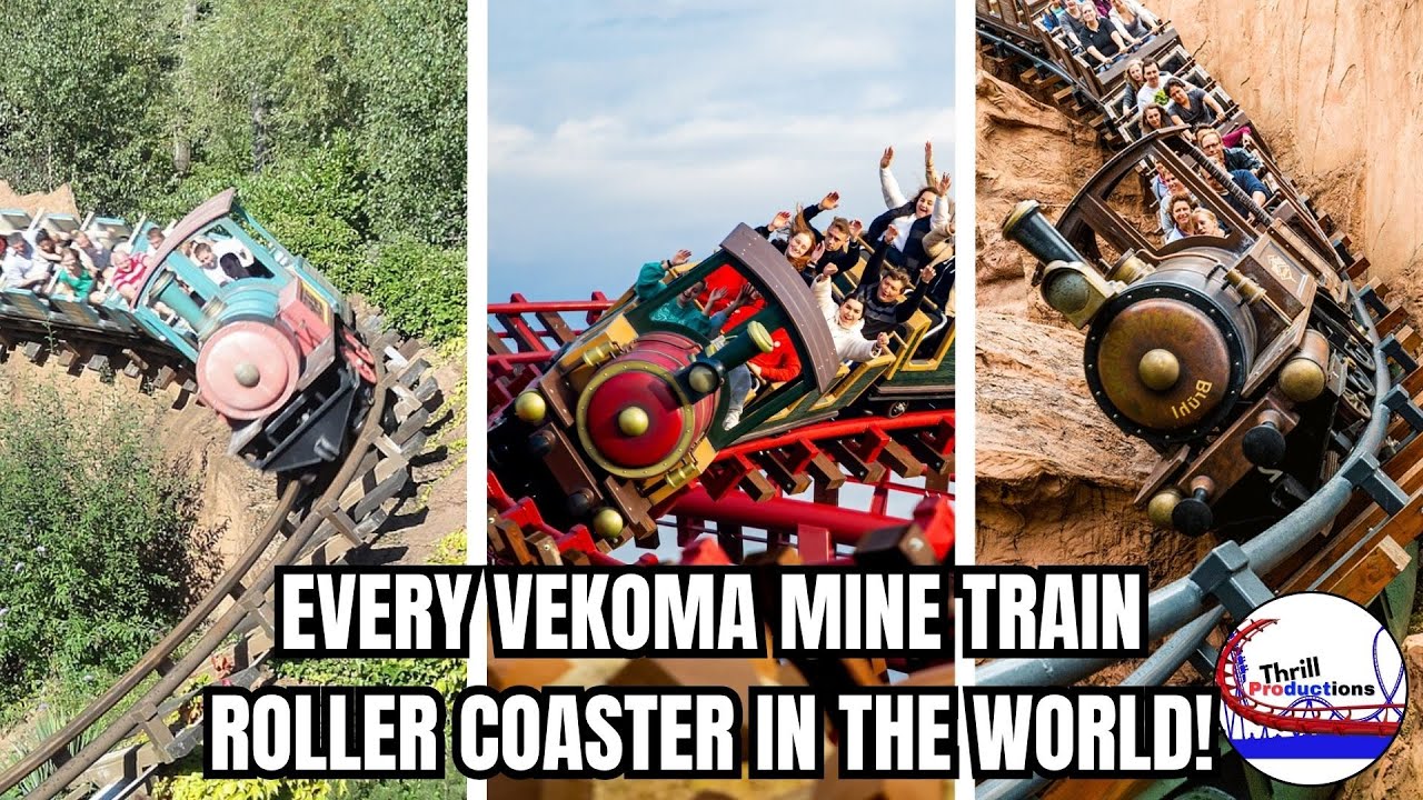 Every Vekoma Mine Train Roller Coaster in the World! (2025 Edition)