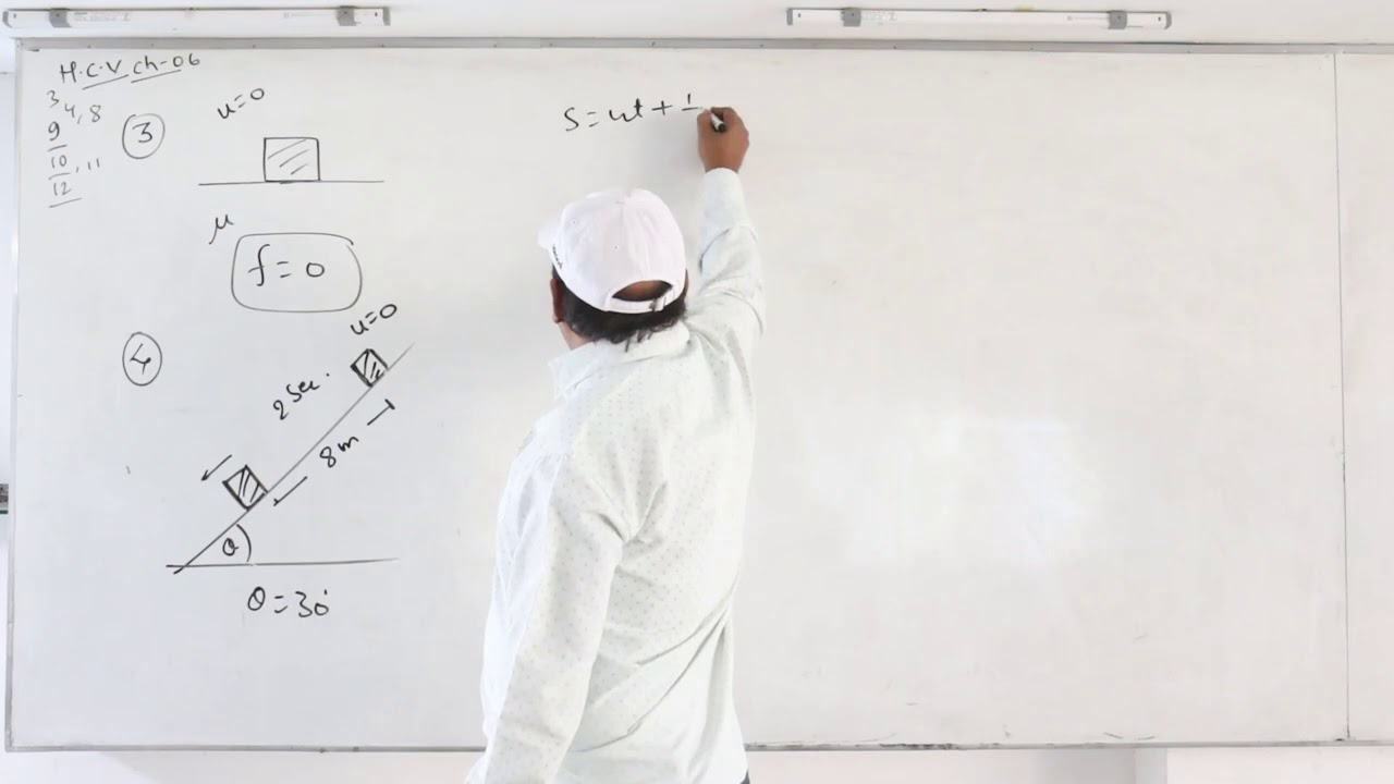 Class - 11th || Lec-04 || Friction || Question Discussion || By- Sanjeev Sir || Boring Road || Patna