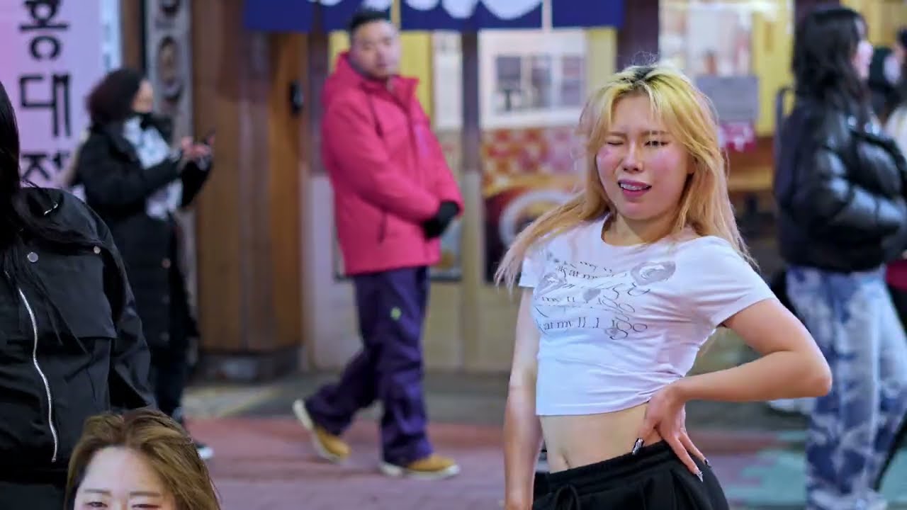 짧은치마 _ 댄스팀 오합지졸 _ 홍대 댄스 버스킹 _ kpop dance in public