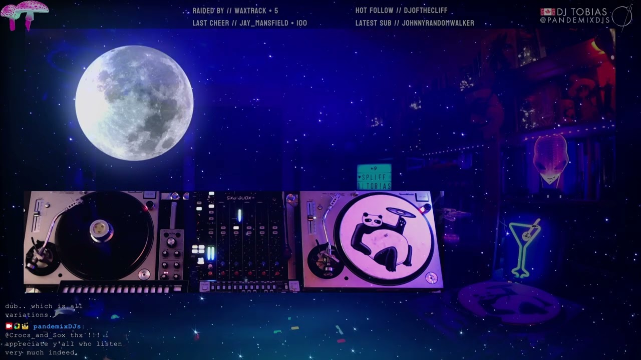 dj TOBiAS • spaced + dub techno on a  🌘 D A R K M O O N 🌒  • 20 jan 26 • all vinyl //