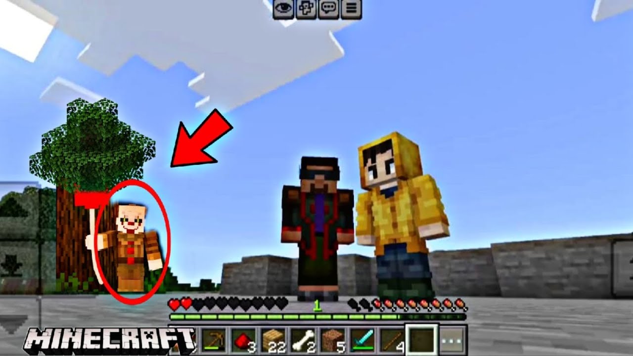 Do not trust 😱 this Minecraft player scary entity attack in Minecraft 
