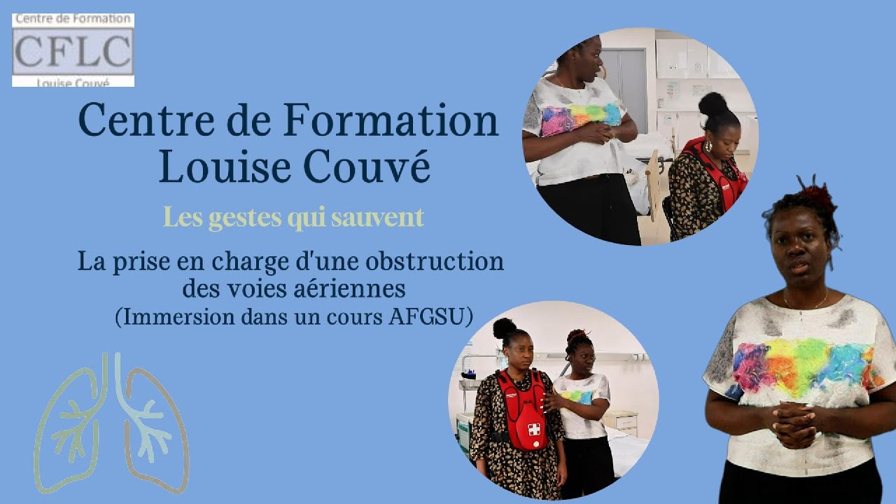LES GESTES QUI SAUVENT Ép 2 : La prise en charge d’une obstruction des voies aériennes