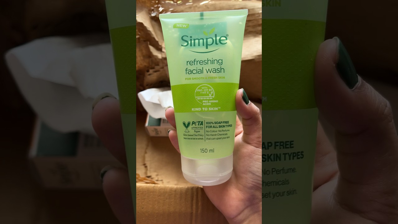 Best face wash for summer💚 (oily sensitive skin🥹) #skincare #shorts
