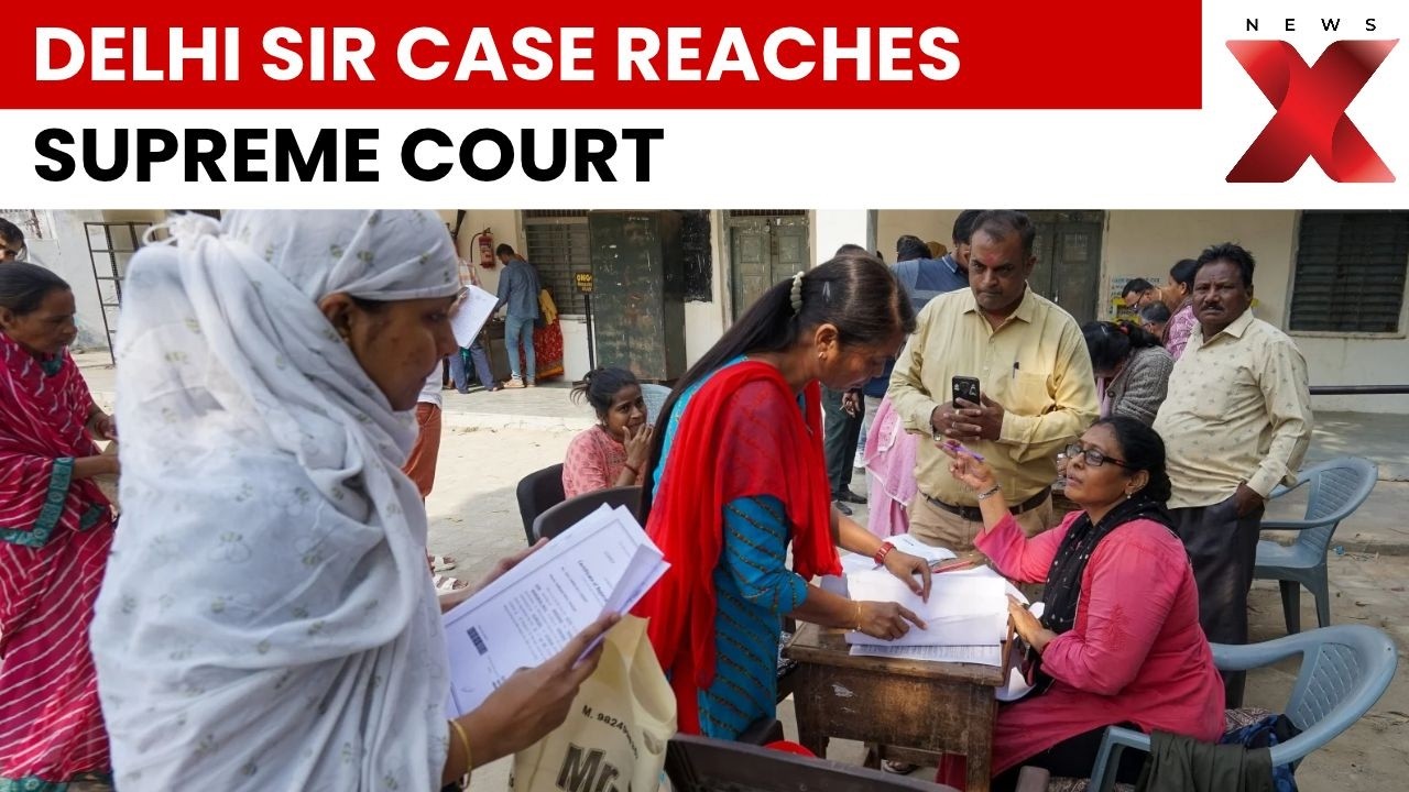 Delhi SIR Row: Supreme Court To Hear Fresh Plea Over Electoral Roll Revision | NewsX