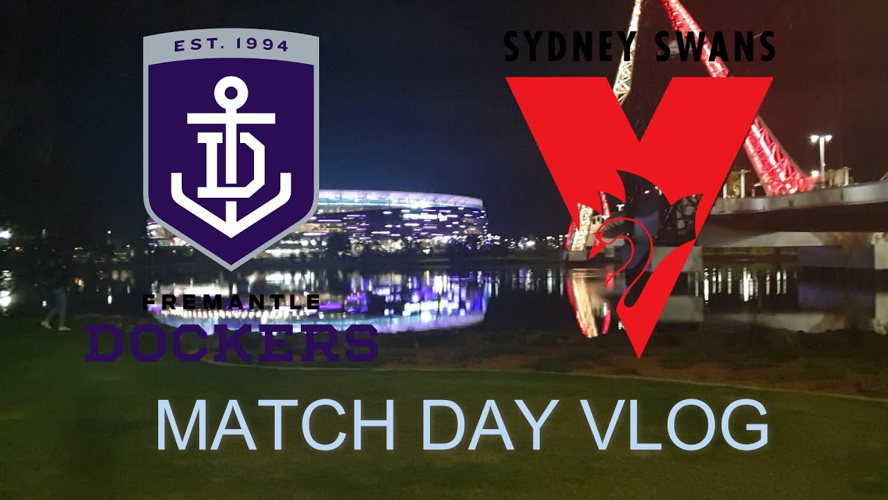 Fremantle vs Sydney Swans MATCH DAY VLOG - Fantastic Win!