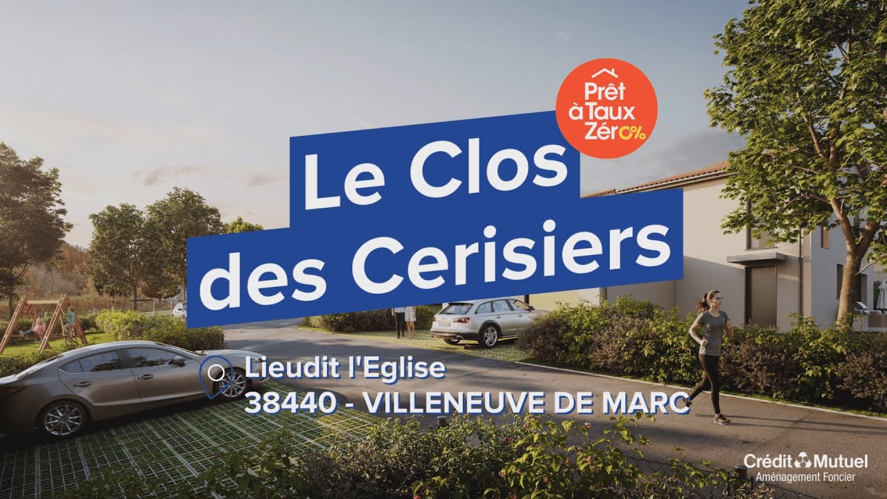 Terrains constructibles - Villeneuve-de-Marc (38) - Le Clos des Cerisiers