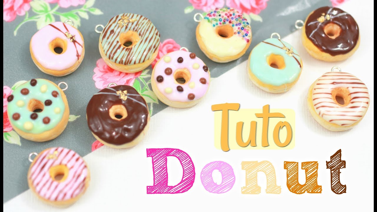 [Tuto FIMO] 3 styles de donuts réalistes