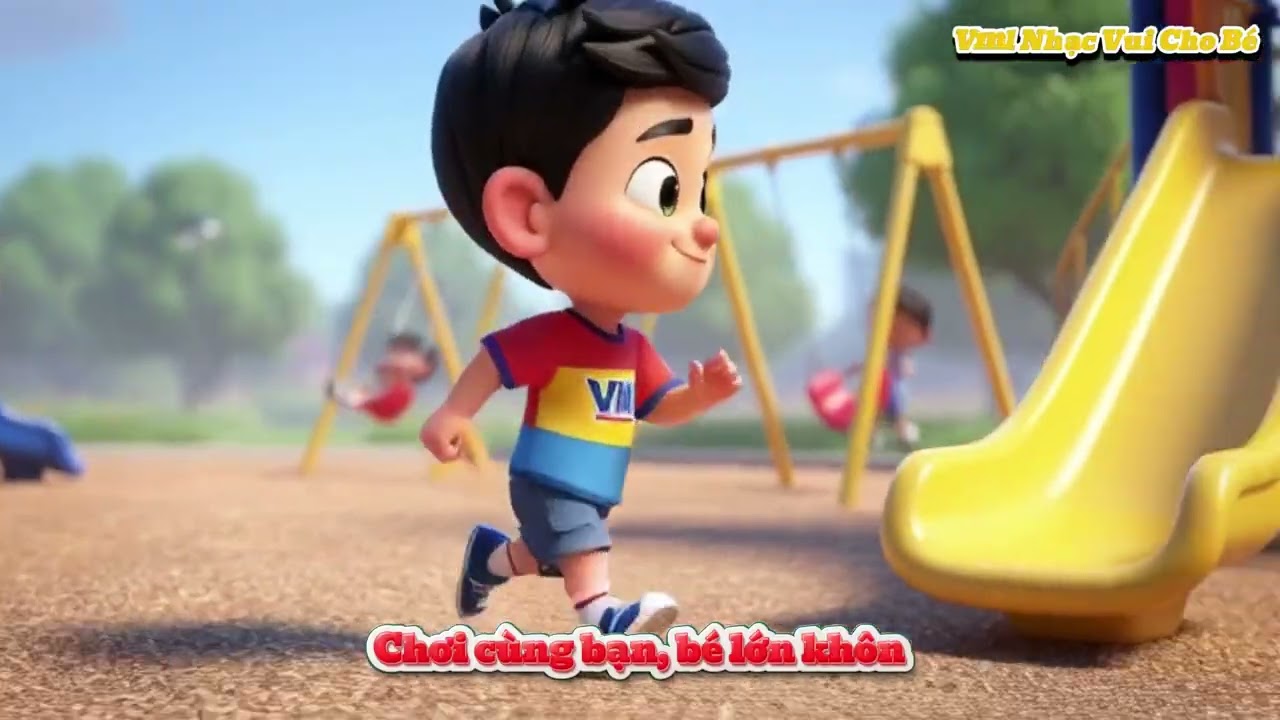 Một Ngày Vui Của Bé | Nhạc Thiếu Nhi Vui Nhộn Về Sinh Hoạt Hằng Ngày | Vml Nhạc Vui Cho Bé