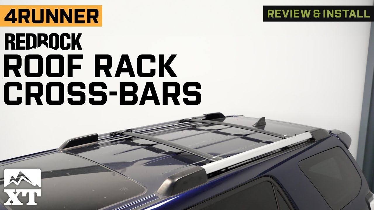 2010-2024 4Runner RedRock Roof Rack Cross-Bars for OE Rack Review & Install