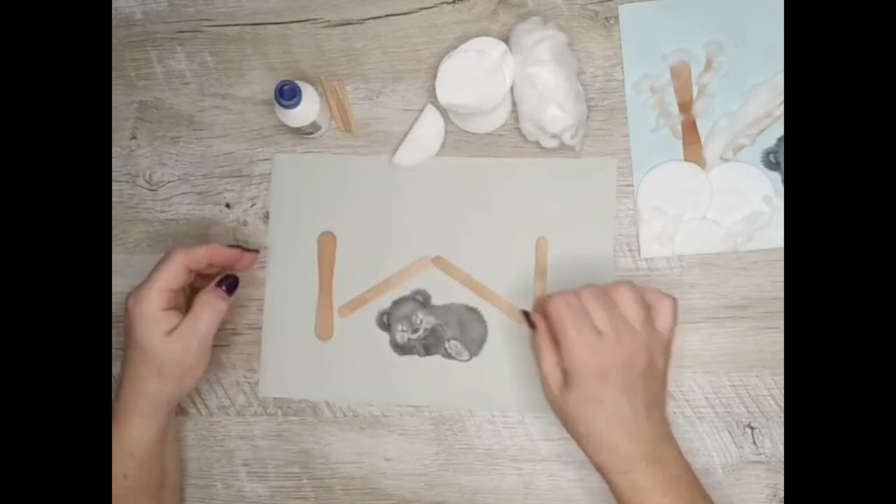 #Зимовий сон ведмедика