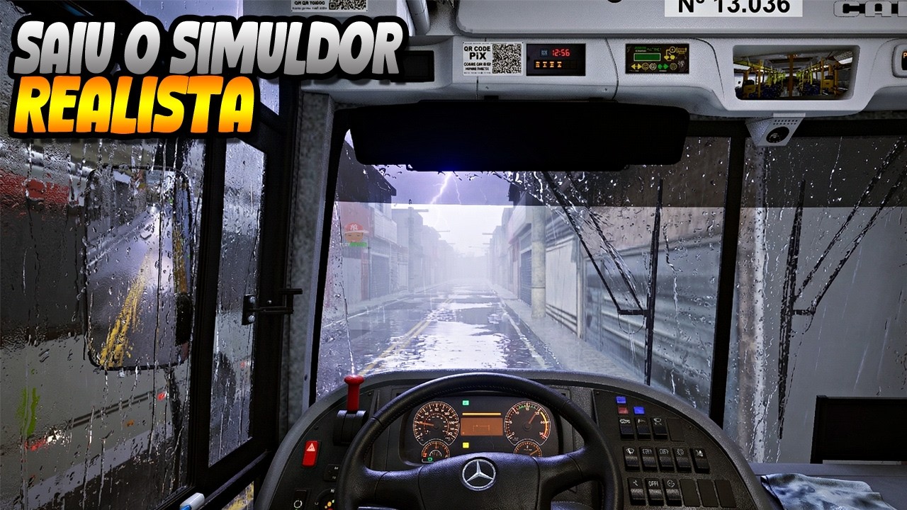 FOI LAN&Ccedil;ADO O SIMULADOR DE ONIBUS MAIS REALISTA DE TODOS